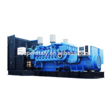 Reliable manufacturer 2000kw generator with MTU engine brand